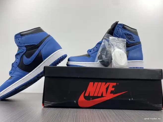 Rep 'Dark High Marina 1 OG Jordan Retro Blue' Air 555088-404 0415